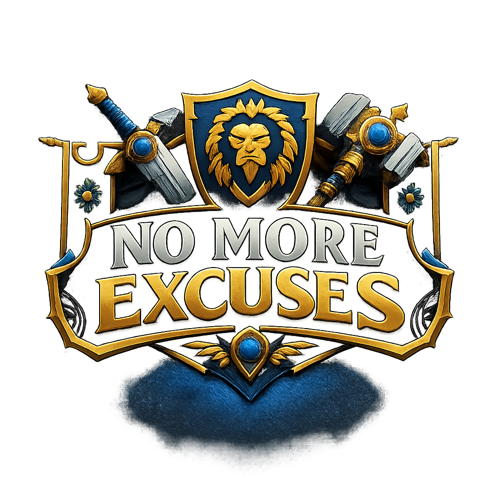 No More Excuses Logo